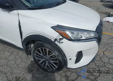 2022 Nissan Kicks Sv Xtronic Cvt z USA, uszkodzony, nr VIN 3N1CP5CV2NL499331